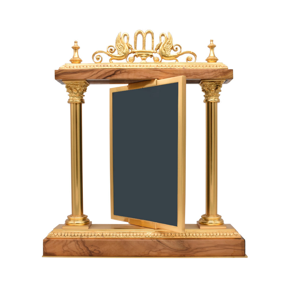 Cornice doppia a tempietto