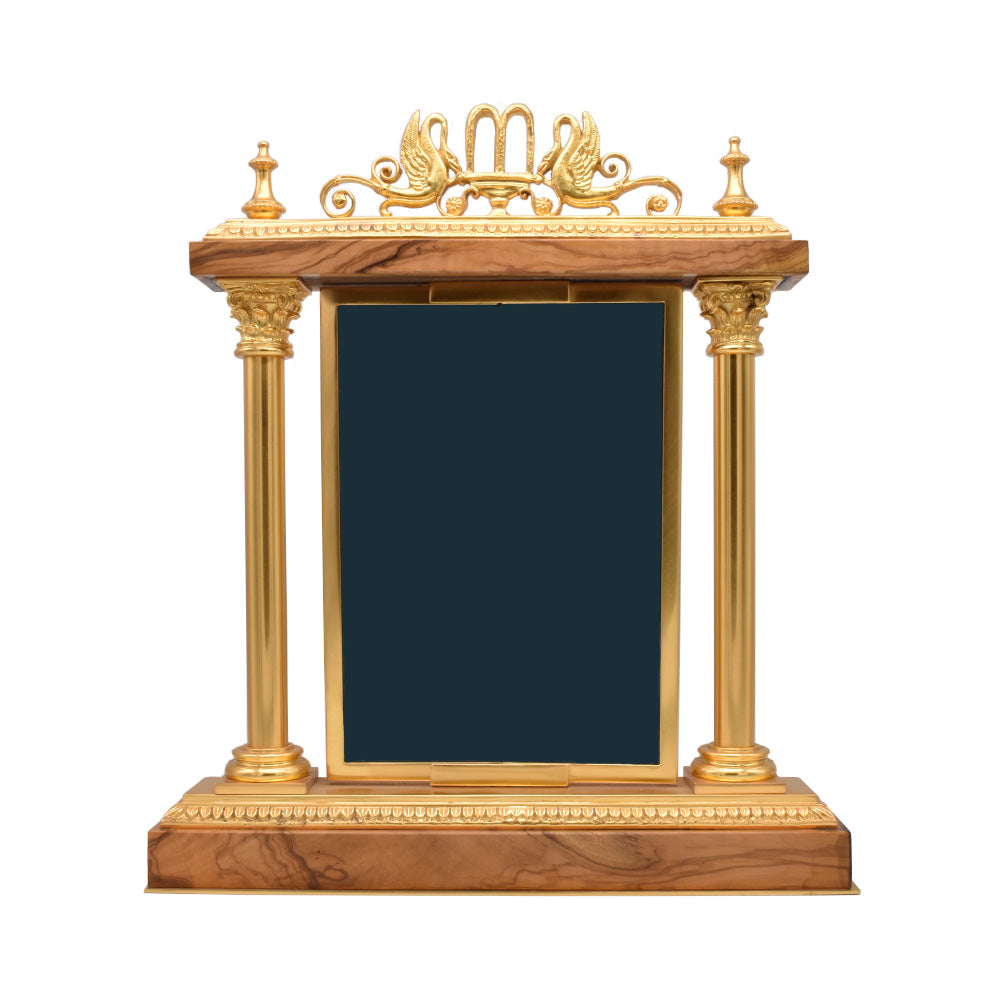 Cornice doppia a tempietto